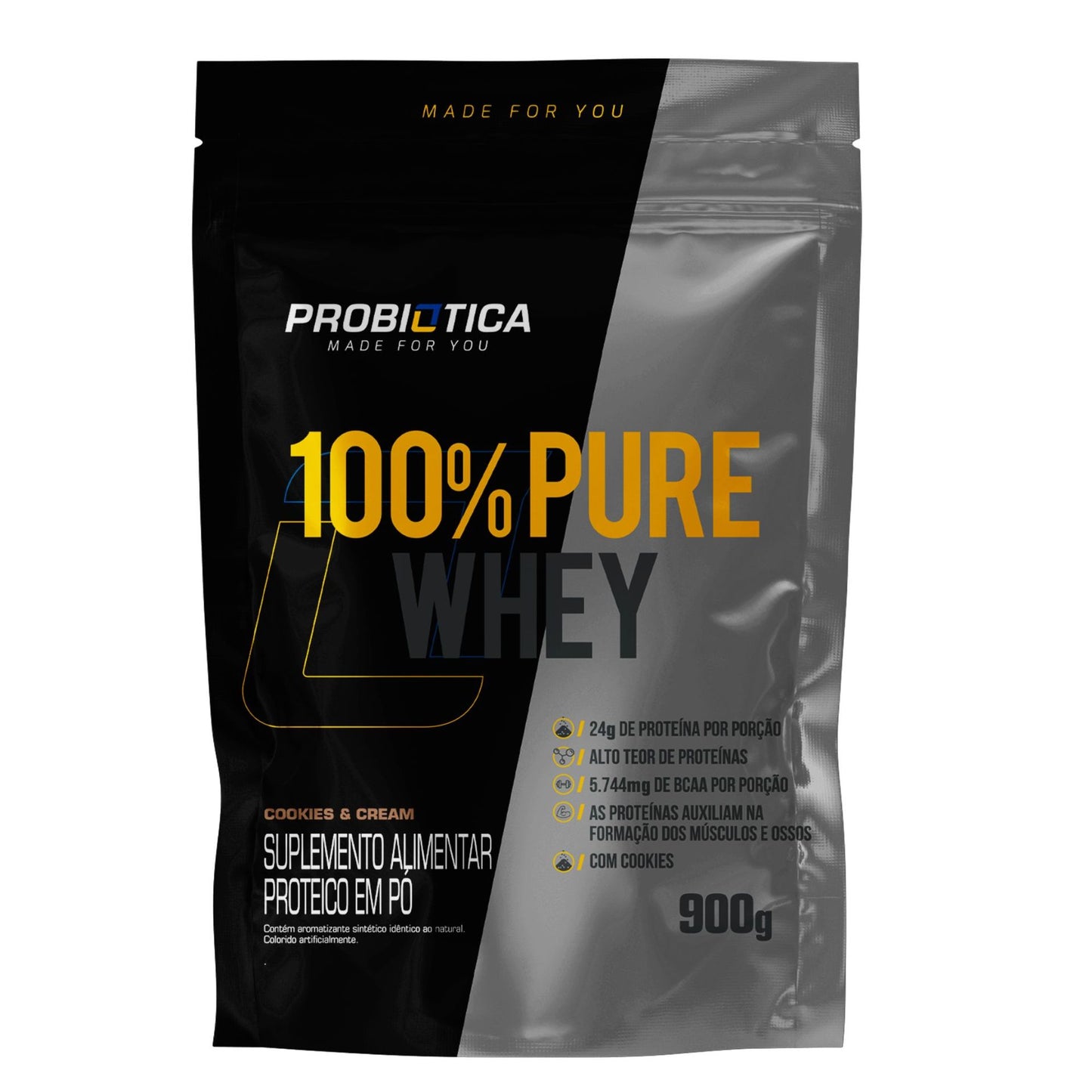 Whey 100% Refil Probiótica