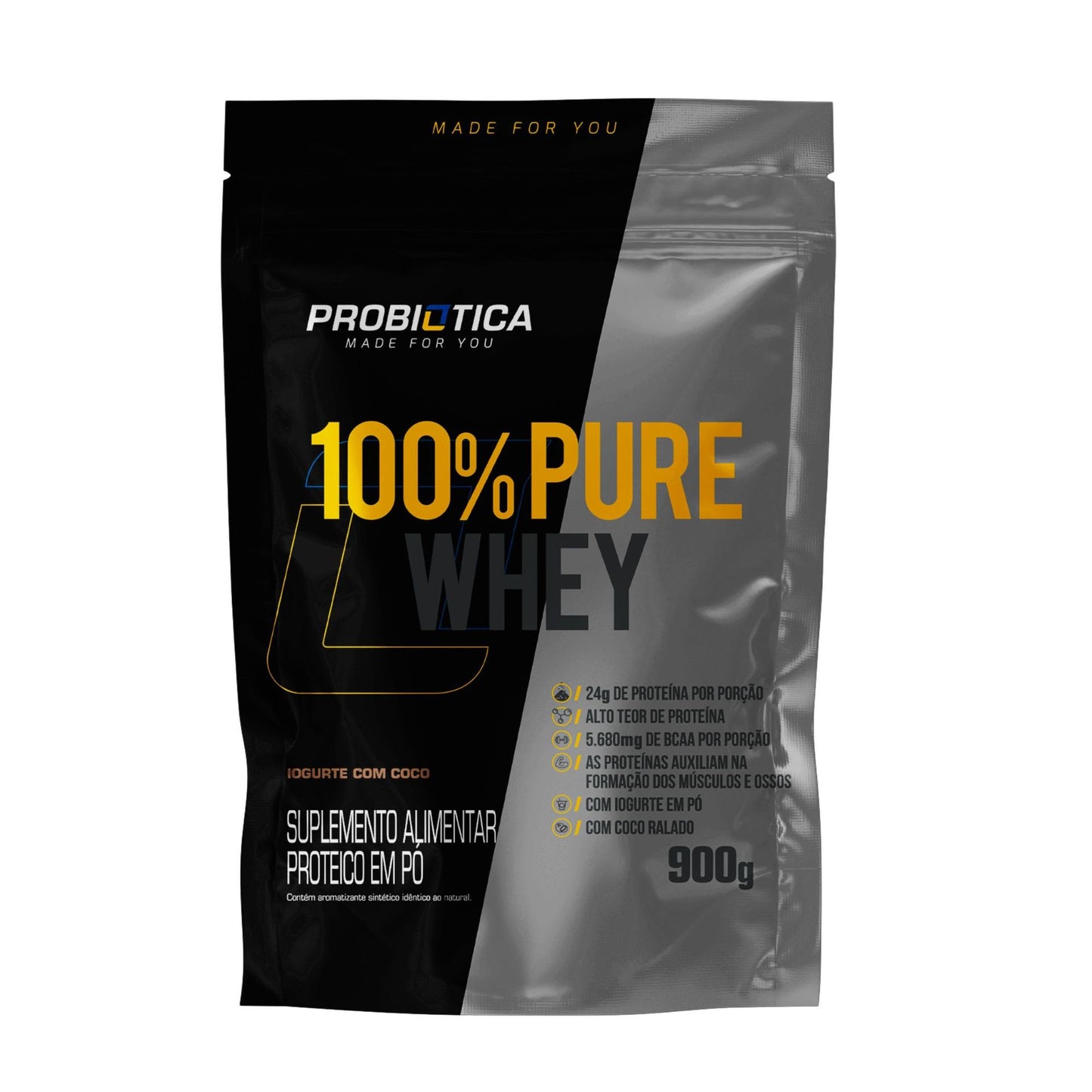 Whey 100% Refil Probiótica