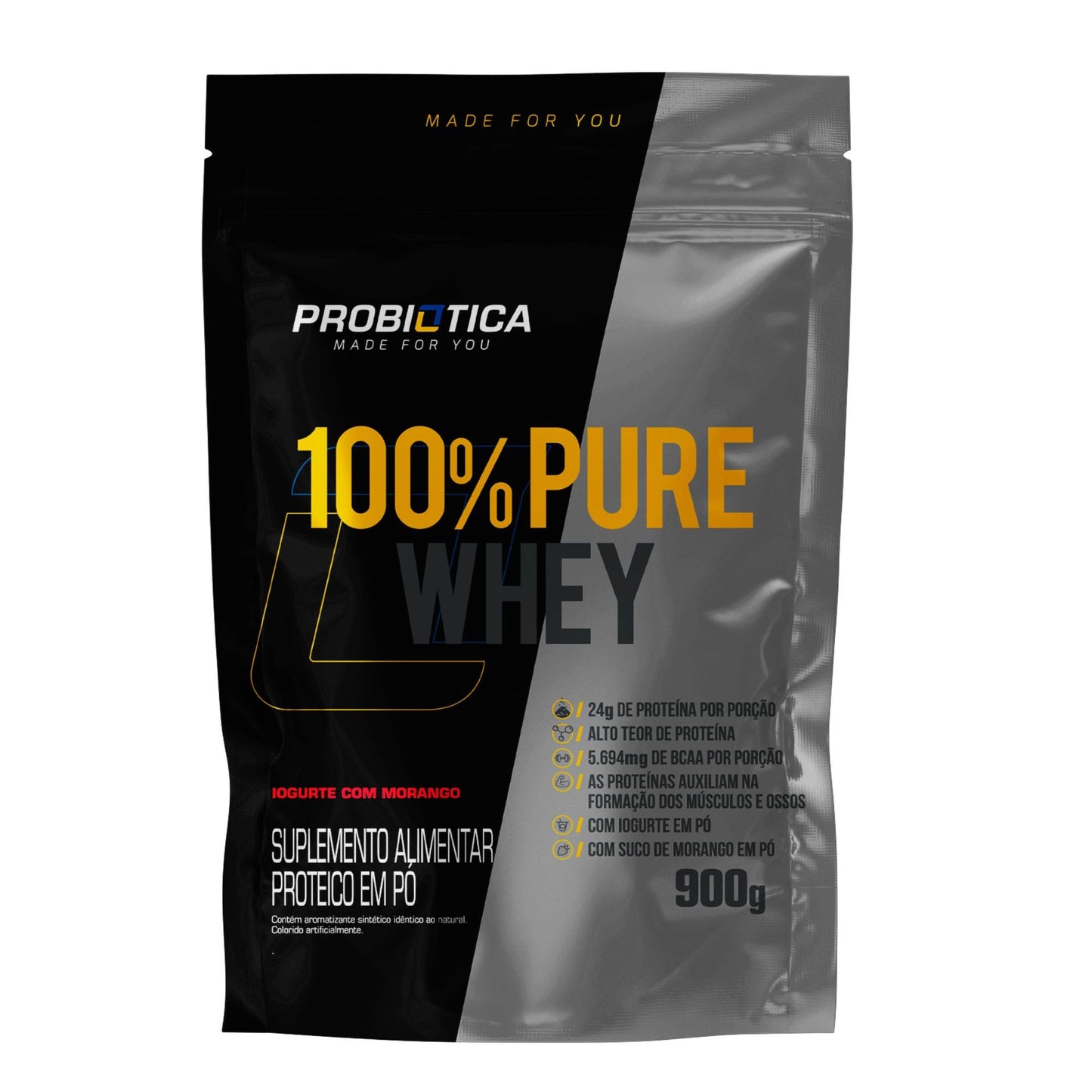 Whey 100% Refil Probiótica