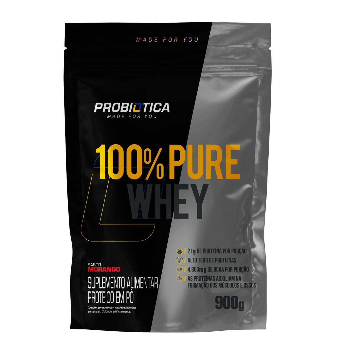 Whey 100% Refil Probiótica