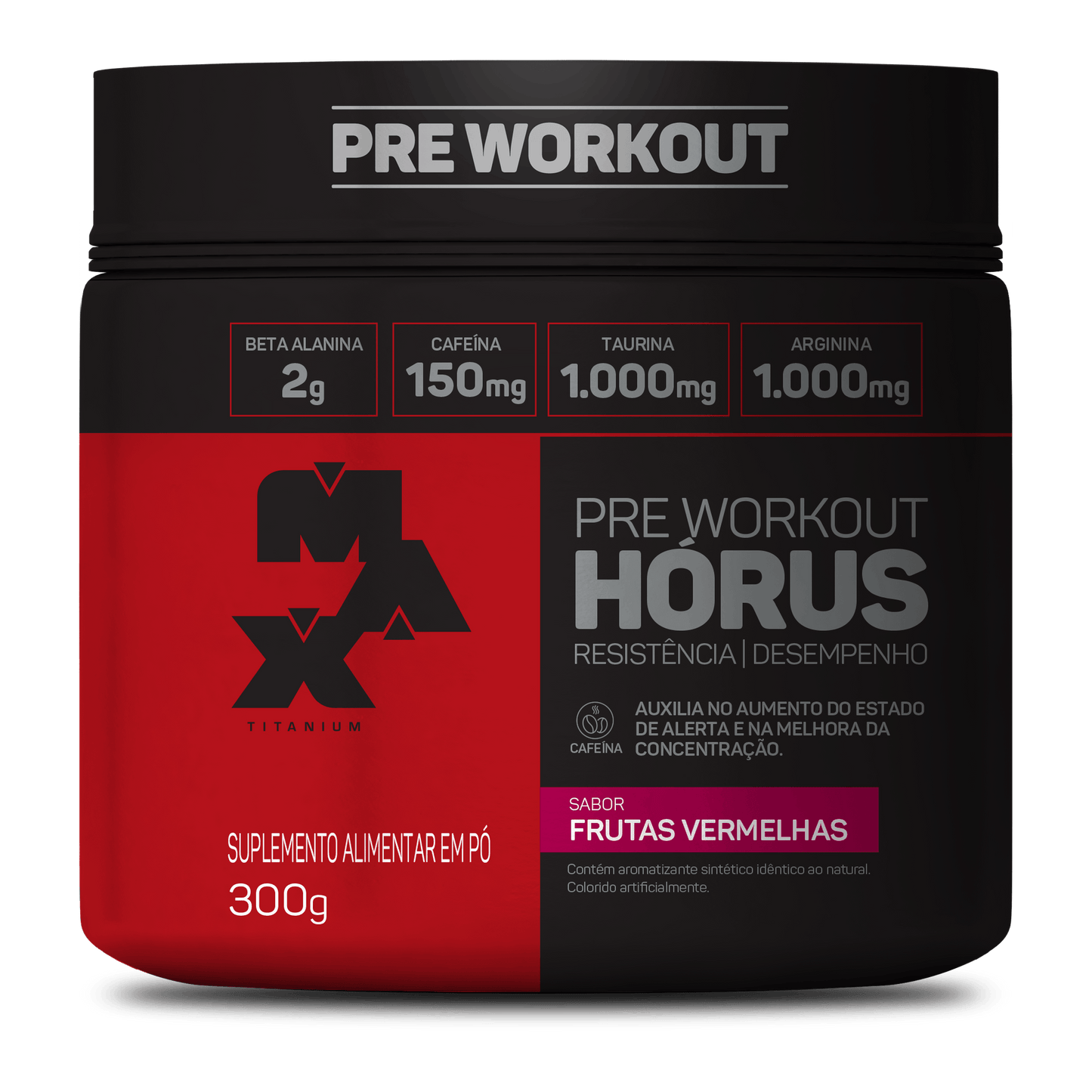 Pré-Treino Hórus Max Titanium