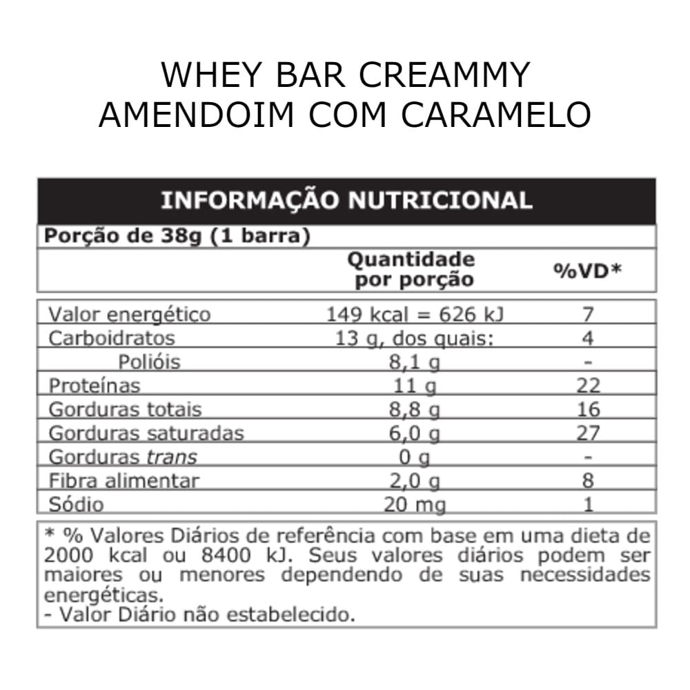 Whey Bar Creamy Probiótica