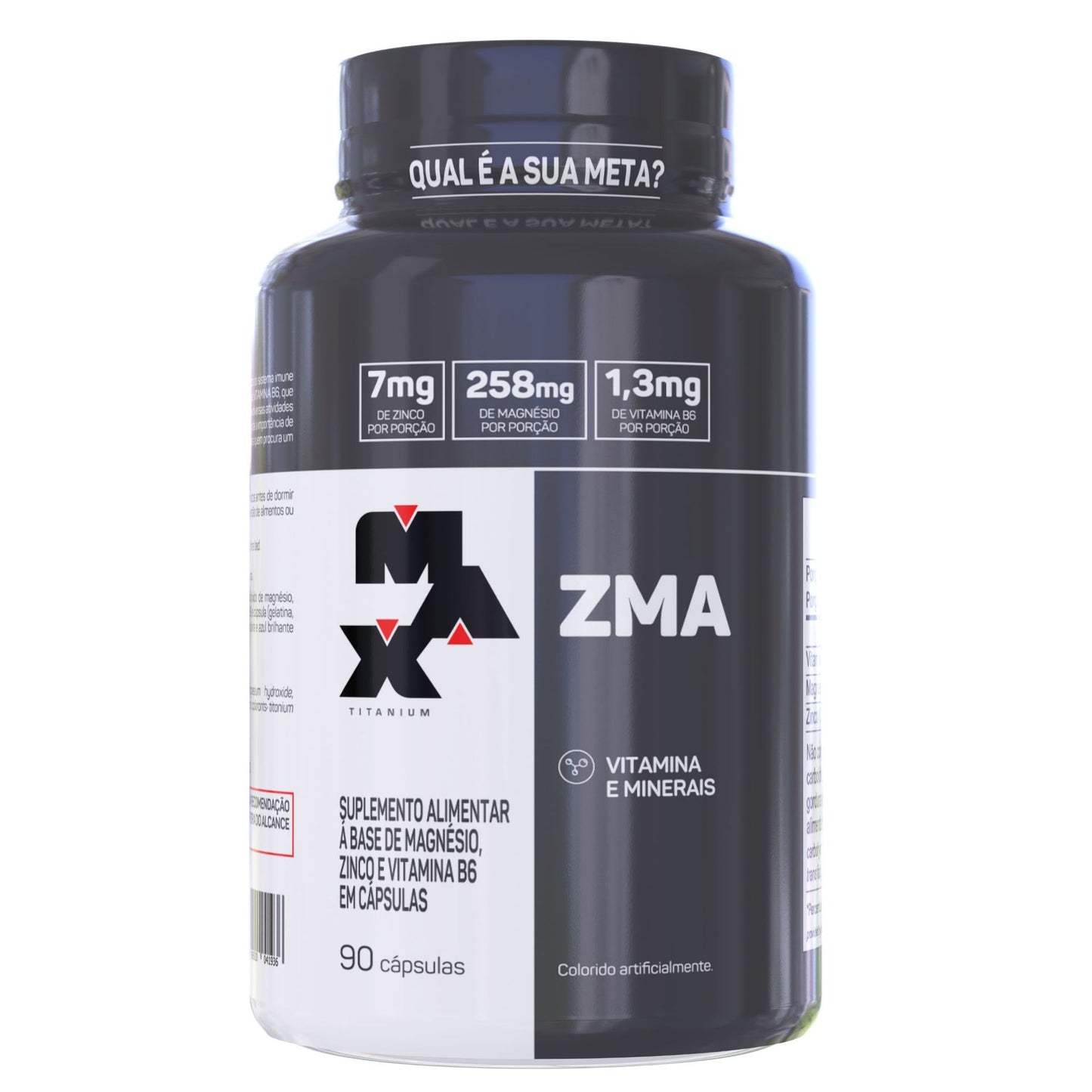 ZMA Max Titanium - 90 Cápsulas