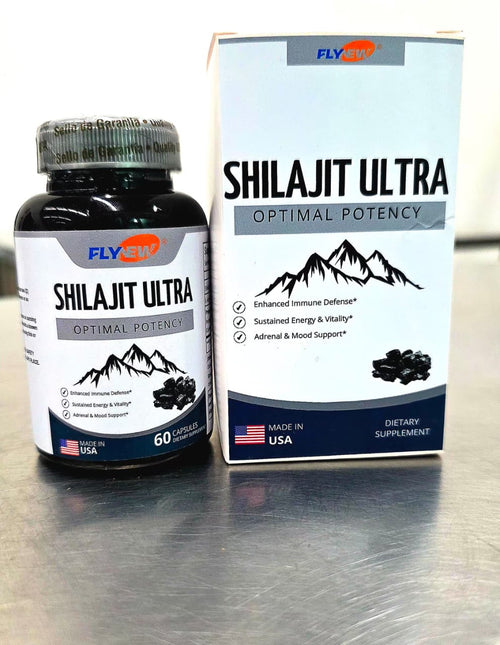 Shilajit Ultra Flynew 60 Capsulas