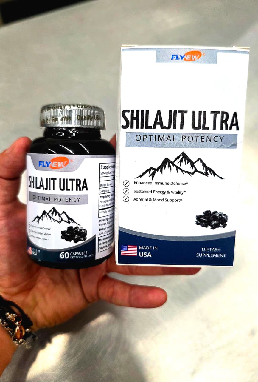 Shilajit Ultra Flynew 60 Capsulas